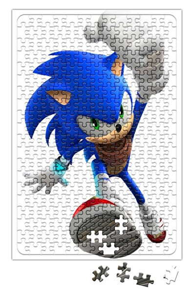 Baskı Dükkanı لغز سونيك 240 قطعة بانوراما