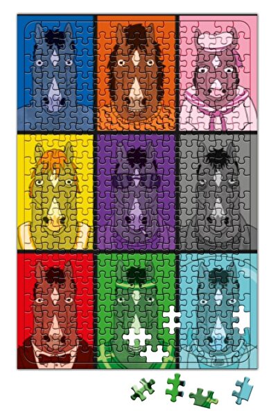 Baskı Dükkanı Bojack Horseman Puzzle 240 Parça Yapboz