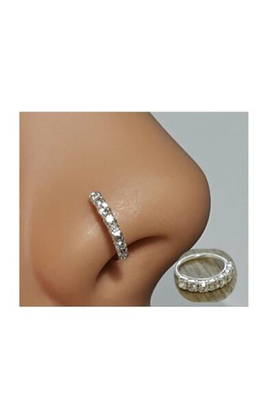 TakıConcept 925 Ayar Gümüş Taşlı Halka Hızma