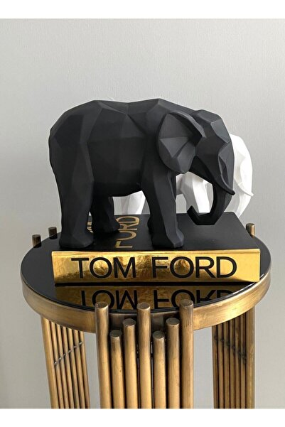 Mirsa Global Kübik Fil Biblo Siyah