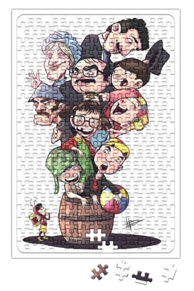 Baskı Dükkanı تشافيس لغز 240 قطعة بانوراما