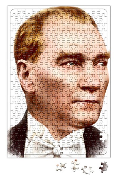 Baskı Dükkanı لغز مصطفى كمال أتاتورك 04 مكون من 240 قطعة