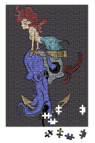 Baskı Dükkanı لغز حورية البحر 240 قطعة