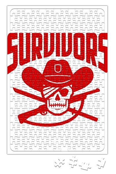 Baskı Dükkanı لغز الناجين من The Walking Dead مكون من 240 قطعة