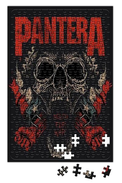 Baskı Dükkanı Banda Pantera Puzzle 240 Piece Jigsaw