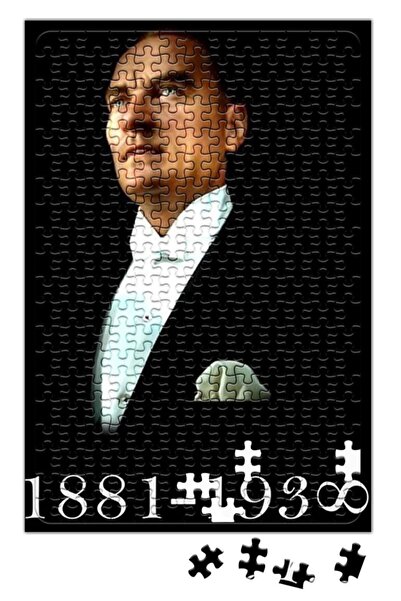 Baskı Dükkanı لغز مصطفى كمال أتاتورك 240 قطعة