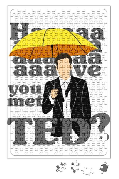 Baskı Dükkanı How I Met Your Mother Puzzle 240 Piece Jigsaw