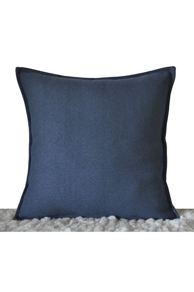 Alacastore Deal Product Față de pernă de culoare solidă Chenille bleumarin 43x43