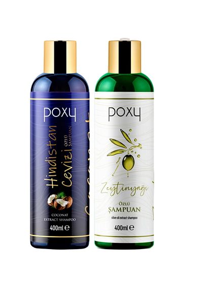 Poxy 400 ml Coconut and Olive Oil Extract Shampoo