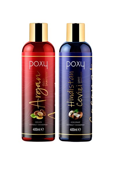 Poxy 400 ml Argan Extract Care Shampoo - Coconut Extract
