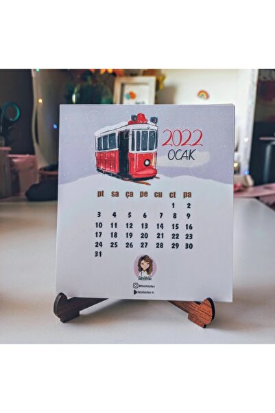 Fatofotofan Çizimleri 2022 Masa Üstü Takvimi