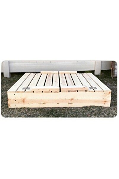 Anka Ahşap Kum Havuzu Katlanır Koltuklu