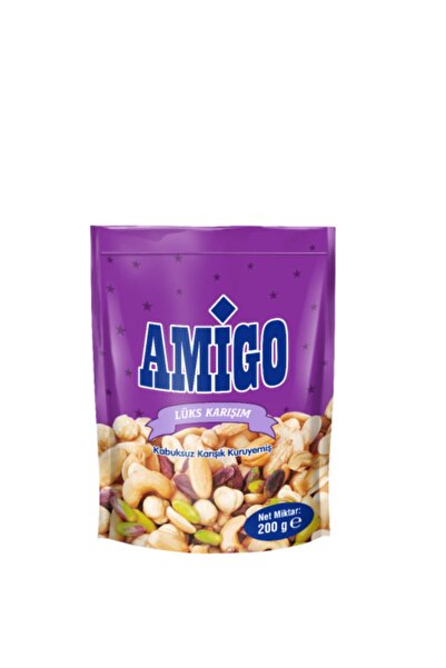 Amigo Lüks Kabuksuz Karışık Kuruyemiş 200 Gr