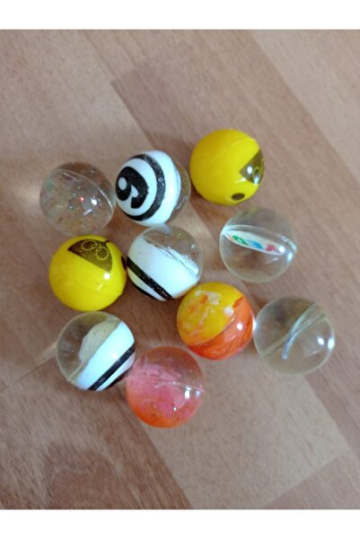 Feza 10 Adet Tse Onaylı Çocuk Sağlığına Zarar Vermeyen Renkli Zıplayan Top