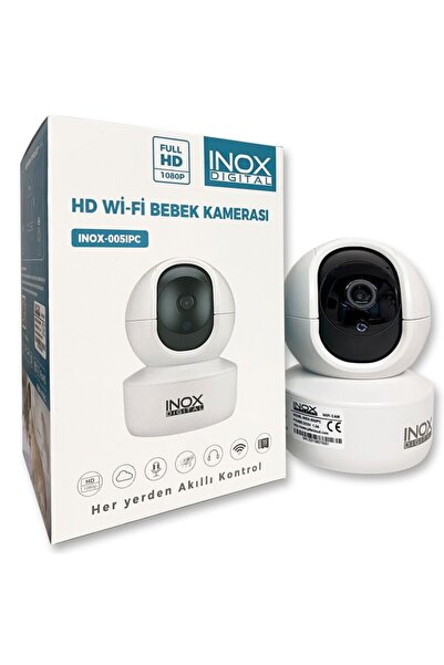 inox Bakıcı Bebek Kamerası Wifi Harekete Duyarlı Sesli Konuşma Dijital P6slit...