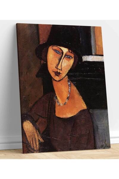 VeraStore Modigliani Kanvas Tablo Jeanne Hebuterne I
