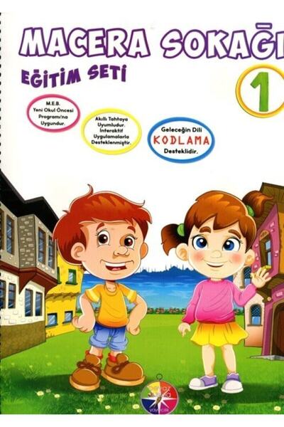 Beyaz Pusula Yayınları Macera Sokağı Eğitim Seti 5+