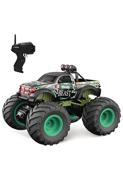 Genel Markalar Uzaktan Kumandalı Şarjlı Monster Truck Jeep Canavar Kamyon Araba 1:18 Ölçek