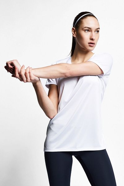 Lescon Women's White T-shirt 21s-2208-21b