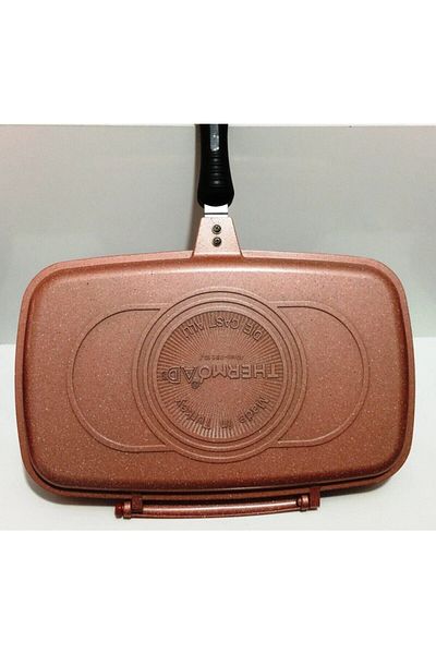 ThermoAD Granite 40 Cm Twin Pan Rose Gold