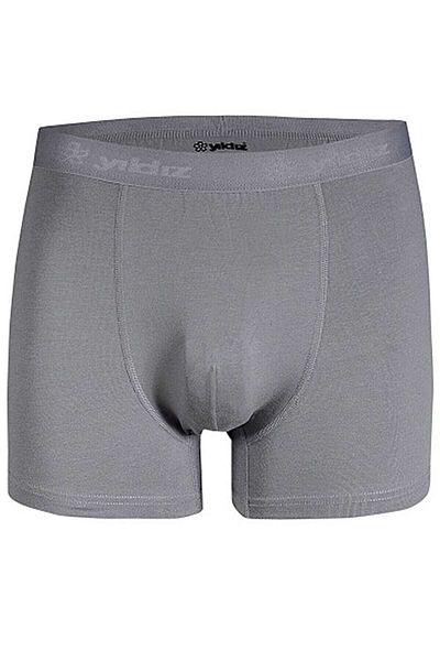 YILDIZ Ανδρικό γκρι Modal Lycra Boxer 4 τεμαχίων