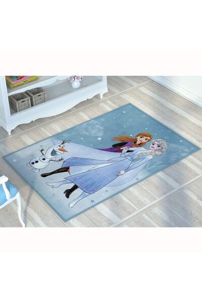 Taç Lisanslı Disney Frozen 2 Winter Çocuk Odası Halısı