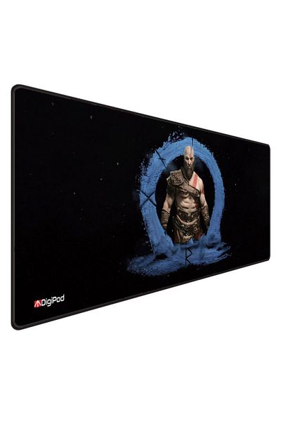 Digipod لوحة ماوس للألعاب مقاس 90x40 Xxl لوحة ماوس كبيرة للألعاب مضادة للانزلاق بقاعدة 4 مم