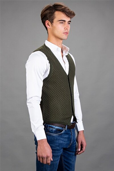 Tudors Ανδρικό πράσινο γιλέκο