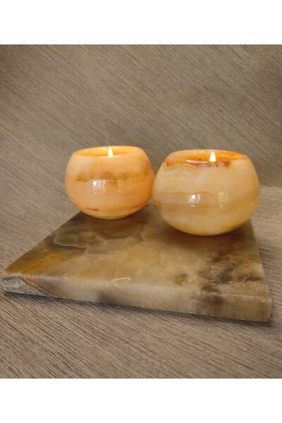 ASKAYA MERMER Kare Mermer Sunum Tabağı