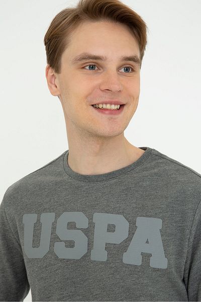 U.S. Polo Assn. Men's Gray Sweatshirt