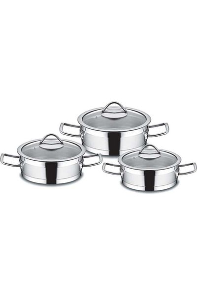 Kahramanlar 6 Piece Glazed Omelette Set