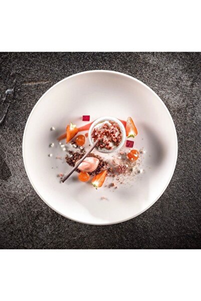 Bonna Porselen Premium Porcelain 6'lı Servis Tabağı Grm 27 Dz