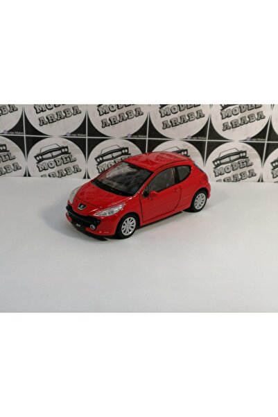 WELLY 1:38 Peugeot 207 Kırmızı