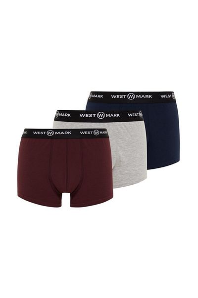 WESTMARK LONDON Men's Organic Cotton 3-Piece Boxer Set