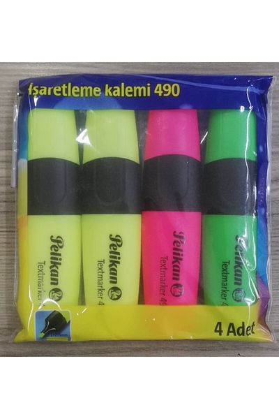 Pelikan 490 Model Marker Pen - 4 Pieces