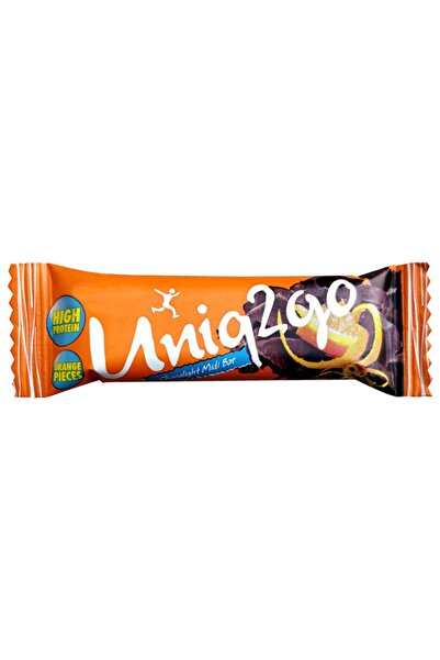Uniq2Go Chocolight Portakal Parçacıklı Protein Midi Bar 40 gr 16 Adet
