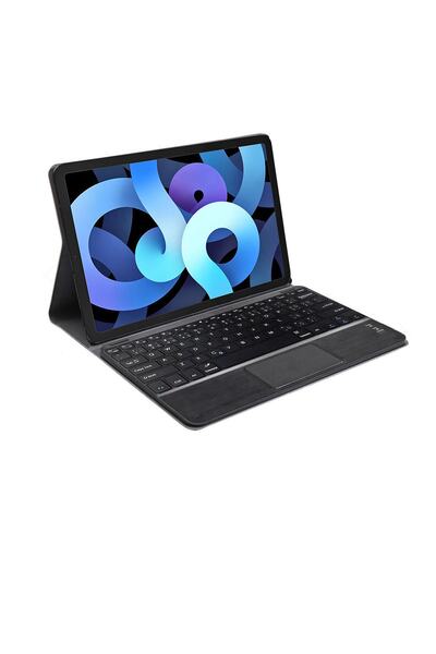 Microcase Ipad Air 4.nesil 10.9 Inch 2020 Bluetooth Touchpad Klavye + Standlı...