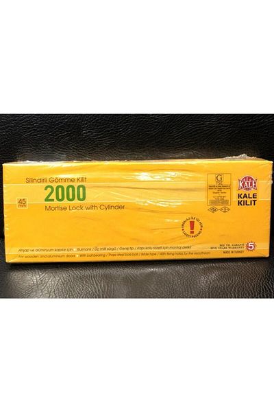 Kale Kilit Kale 2000 Cylinder Barrel 3 Shaft Steel Door Lock
