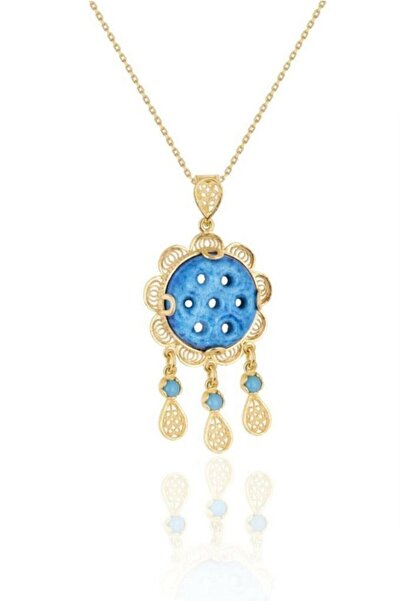 Redstone Store Midyat Telkari Sanatı Süryani Nazar Boncuğu Model Altın Kaplam...