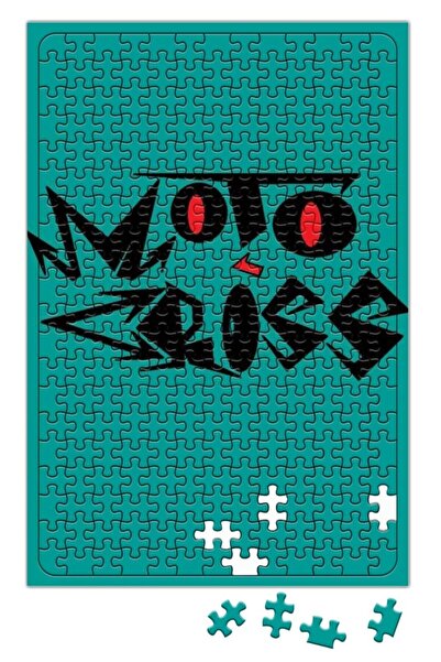 Baskı Dükkanı Personalizada Graffit Moto Cross Puzzle 240 قطعة بانوراما