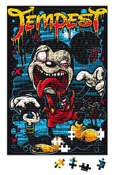 Baskı Dükkanı لغز ميكي زومبي 240 قطعة