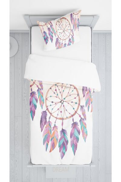 Şen Dekorasyon Dream Catcher Bed Cover Pillowcase Set