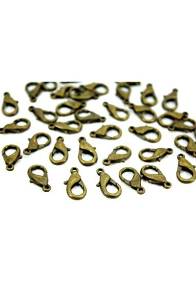 yfhobi 10 Adet - Antik Sarı Kaplama Papağan Klips. Armut Klips, Takı Klipsi (...