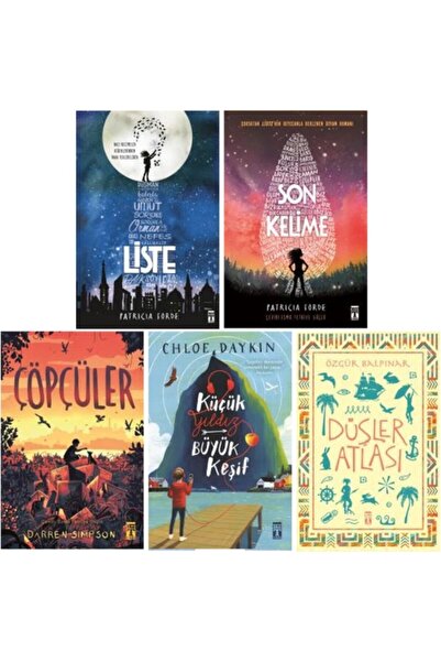 Genç Timaş 5. 6. 7. 8. Sınıflar Ortaokul Okuma Kitapları 5 Kitap Set - 3