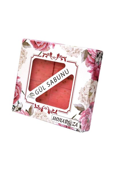 MonaRoza Isparta Rose Soap 4 pcs