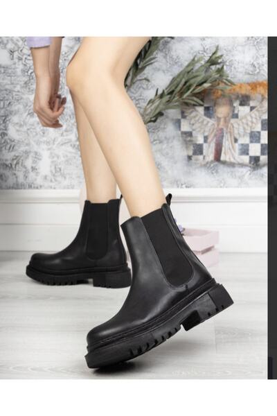 gezayakkabı Lastikli Bayan Bot