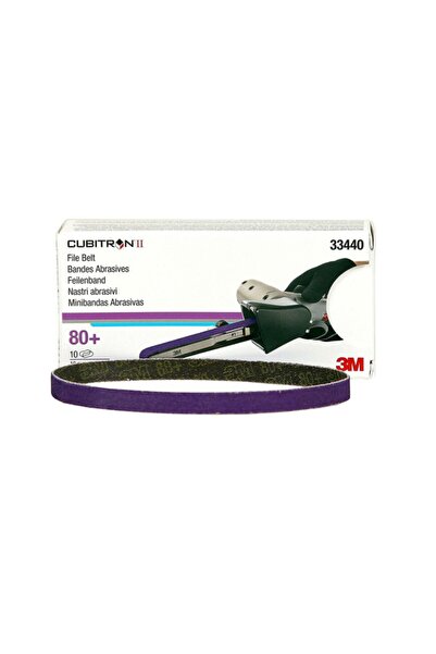 3M ™ 33440 Cubitron Iı Bant Zımpara P80 Kum 10mm X 330mm Orjınal Ürün Takılıp...