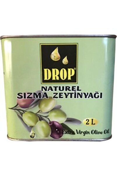 Drop Natürel Sızma Zeytinyağı 2 L Teneke