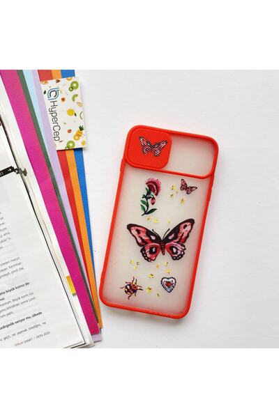 WANNA PROTECT Iphone X Xs Kamera Korumalı Sürgülü Baskılı Silikon Kılıf