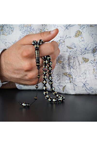 vevasilver مسبحة خشبية مقاس 8-12 مم